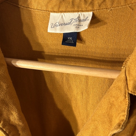 Universal Thread Mustard Romper - Picture 2 of 5